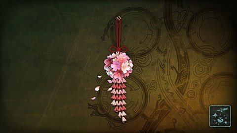 Pendant: Sakura Posy: Colorful